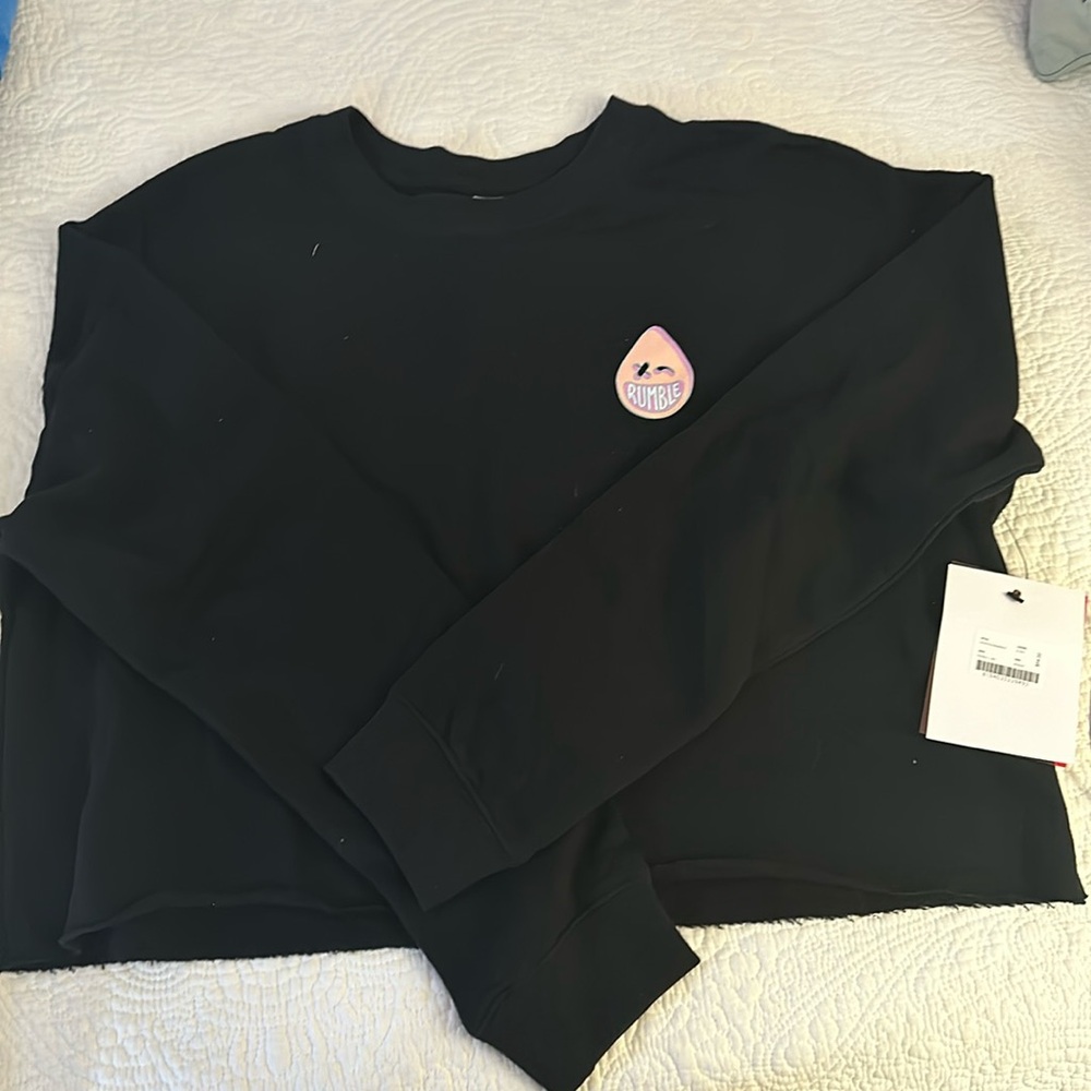 Cropped rumble sweatshirt crew